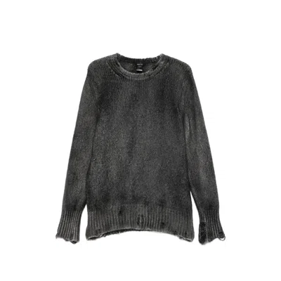 Avant Toi Crew-neck Cashmere Sweater In Gray