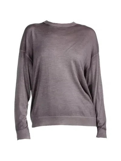 Avant Toi Crew-neck Sweater In Black