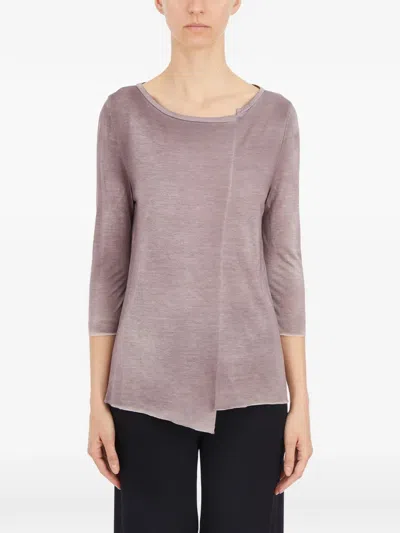 Avant Toi Crew-neck T-shirt In Pink