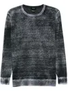 Avant Toi Fine-knit Jumper In Grey