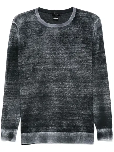 Avant Toi Fine-knit Jumper In Grey