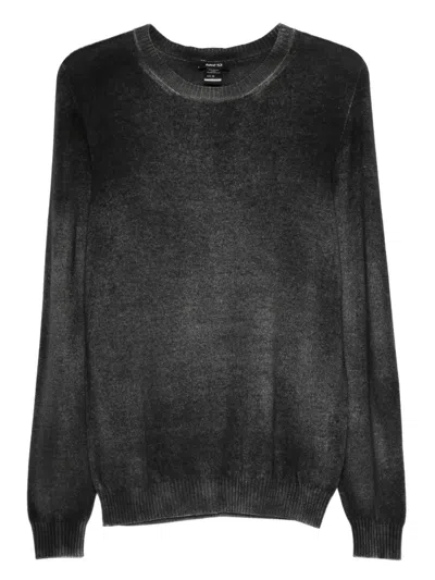 Avant Toi Fine-knit Jumper In Black