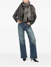 Avant Toi Frayed-edge Scarf In Gray