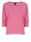 Avant Toi Fuchsia Cotton T-shirt
