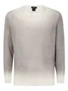 Avant Toi Gradient Effect Round Neck Pullover Clothing