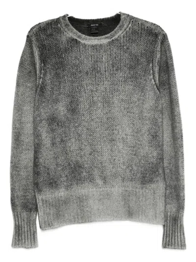 AVANT TOI GREY CREWNECK PULLOVER