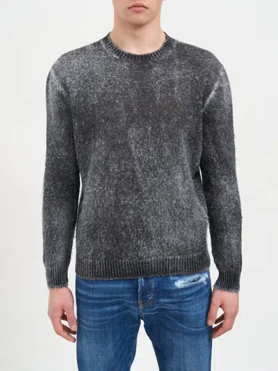 Avant Toi Hand Painted Crew Neck Sweater