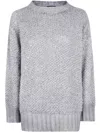 Avant Toi Round-neck Sweater In Multi
