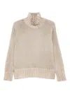 Avant Toi Cashmere Turtle-neck Jumper In Neutral