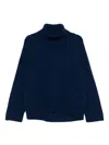 Avant Toi High-neck Sweater In Blue