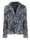 Avant Toi Wool And Cashmere Blazer In Blue