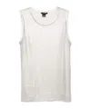 Shop Avant Toi Lamé-effect Tank Top