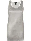 Avant Toi Laminated Ribbed Modal Tank Top