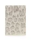Avant Toi Textured Leopard Print Rectangular Scarf In Neutral