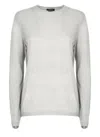 Avant Toi Lightweight Cashmere And Wool Sweater In Gray