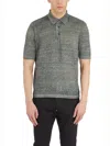 Avant Toi Short-sleeved Knitted Polo Shirt