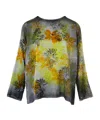 Avant Toi Long Sleeve Top In Green