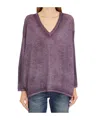 Avant Toi Maglia Scollo A V In Cashmere E Seta In Gray