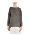 Avant Toi Long-sleeved Sweater In Multicolor