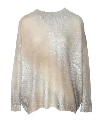 Avant Toi Long-sleeved Sweater In Nude