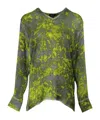Avant Toi Long-sleeved Top In Green