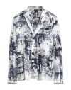 Avant Toi Man Blazer Midnight Blue Size Xl Silk, Elastane In Blue