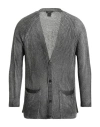 Avant Toi Man Cardigan Black Size L Linen