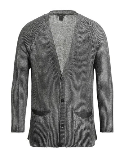 Avant Toi Man Cardigan Black Size L Linen