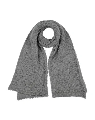 Avant Toi Man Scarf Grey Size - Cotton, Merino Wool, Polyamide, Baby Alpaca Wool, Cashmere