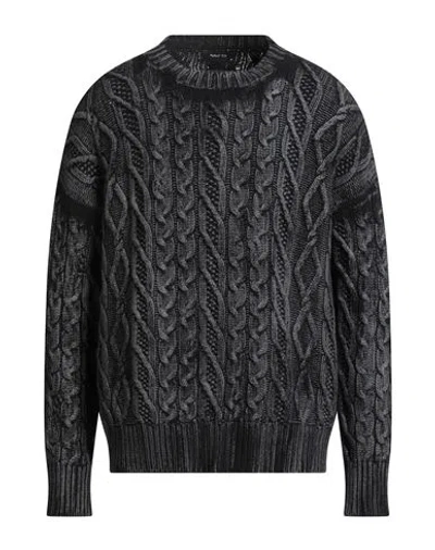 Avant Toi Man Sweater Black Size Xl Merino Wool, Cashmere
