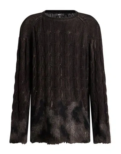 Avant Toi Man Sweater Black Size Xxl Merino Wool, Cashmere