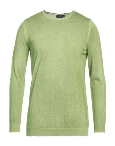 Avant Toi Man Sweater Green Size 3xl Cashmere, Silk