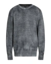 Avant Toi Man Sweater Grey Size Xxl Merino Wool, Polyamide, Cashmere, Elastane In Gray