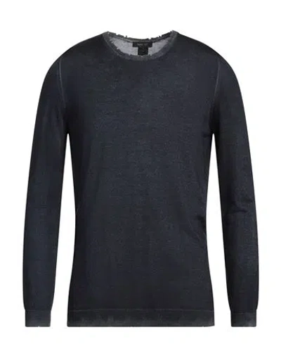 Avant Toi Man Sweater Navy Size M Cashmere, Silk In Black