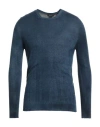 Avant Toi Man Sweater Navy Size Xl Cashmere In Blue