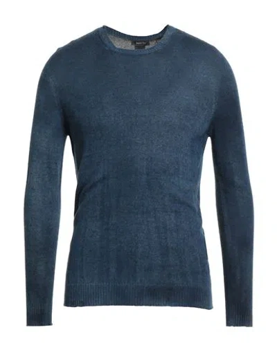 Avant Toi Man Sweater Navy Size Xl Cashmere In Blue