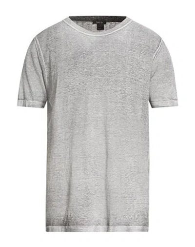 Avant Toi Man T-shirt Grey Size L Linen In Gray