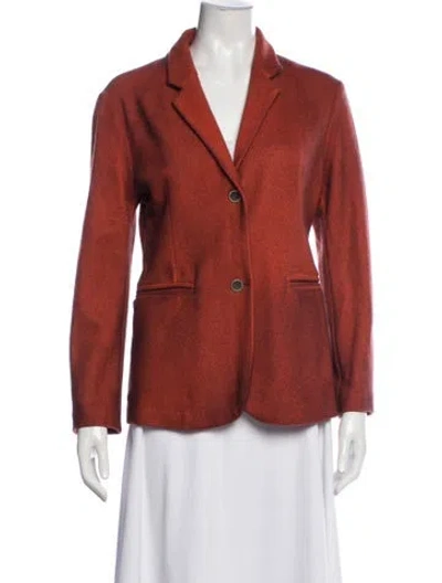 Pre-owned Avant Toi Merino Wool Blazer W/ Tags In Orange
