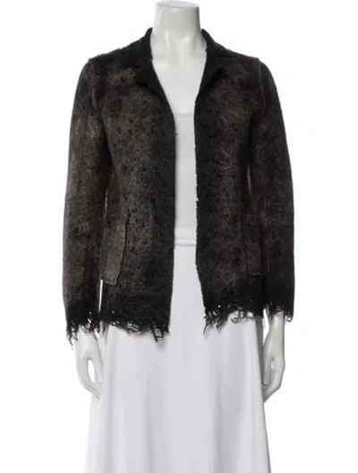 Pre-owned Avant Toi Merino Wool Jacket In Brown