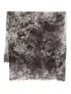 Avant Toi Mottled Cashmere Scarf In Gray
