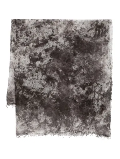 AVANT TOI MOTTLED CASHMERE SCARF