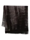 Avant Toi Virgin-wool Scarf In Brown