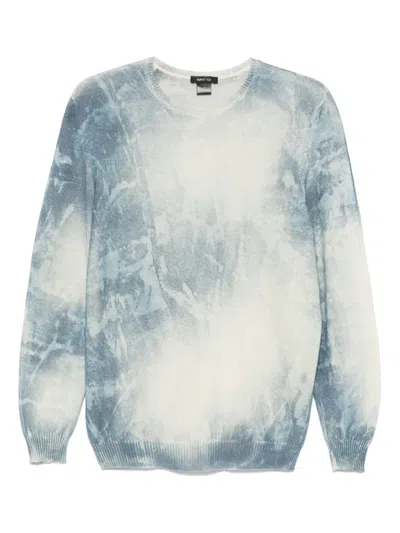 Avant Toi Reversible Sweater In Blue