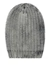 Avant Toi Grey Wool And Cashmere Beanie In Gray