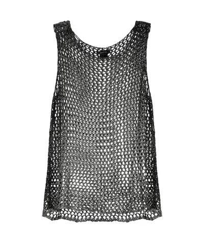 AVANT TOI AVANT TOI SLEEVELESS MESH TOP