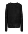 Avant Toi Sweater In Black