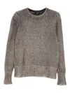 Avant Toi Cashmere Crewneck Pullover In Brown