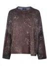 Avant Toi Round-neck Sweater In Brown