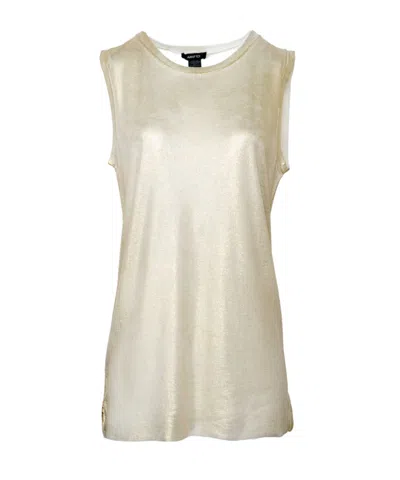 Avant Toi Round-neck Vest In Nude