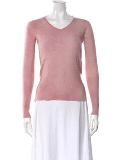 Pre-owned Avant Toi Scoop Neck Sweater In Pink